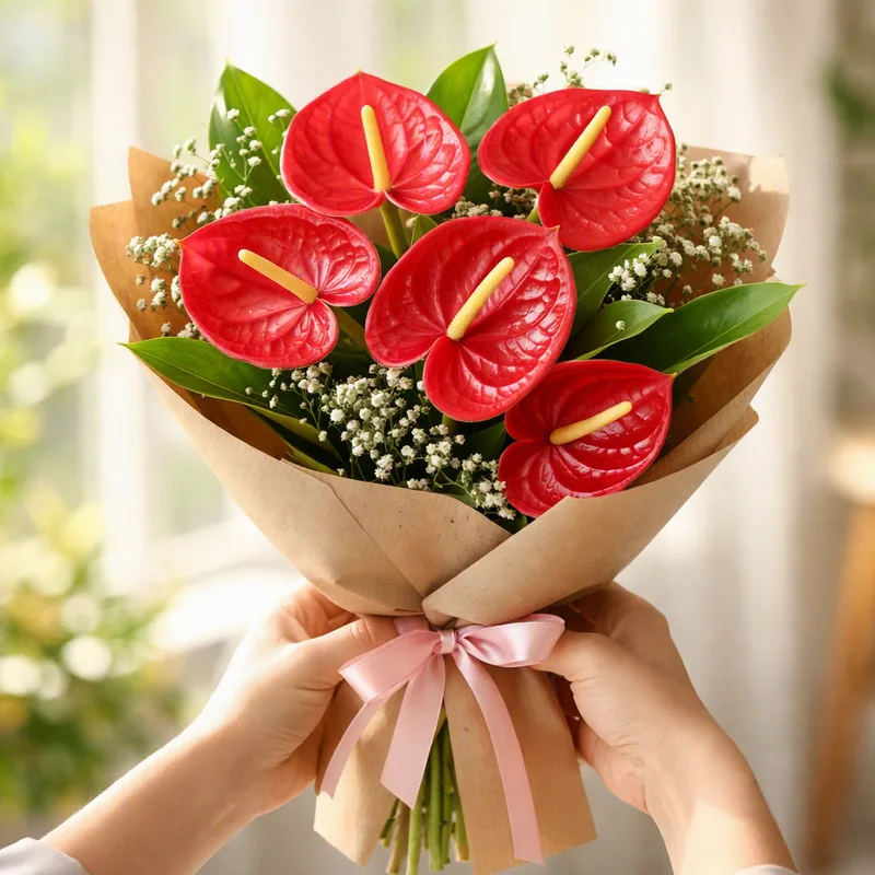 Anthurium (Flamingo Flower) – Classic – image 3