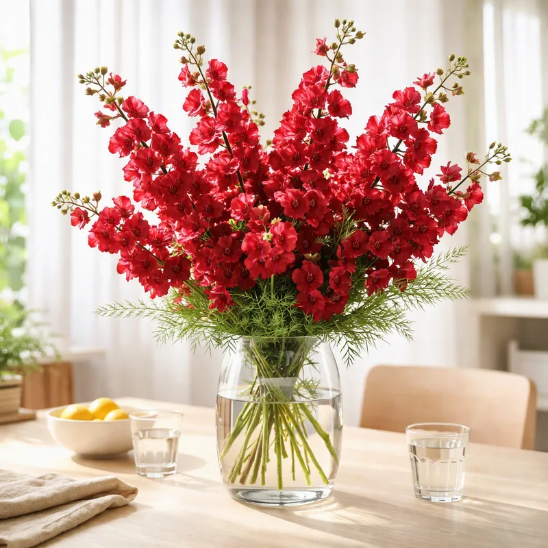 Delphinium – Red – image 2