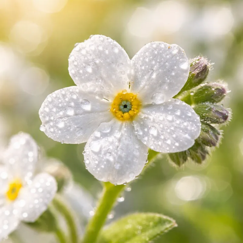 Forget-me-not – White
