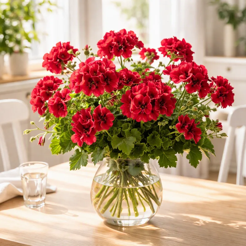 Pelargonium – Red – image 2