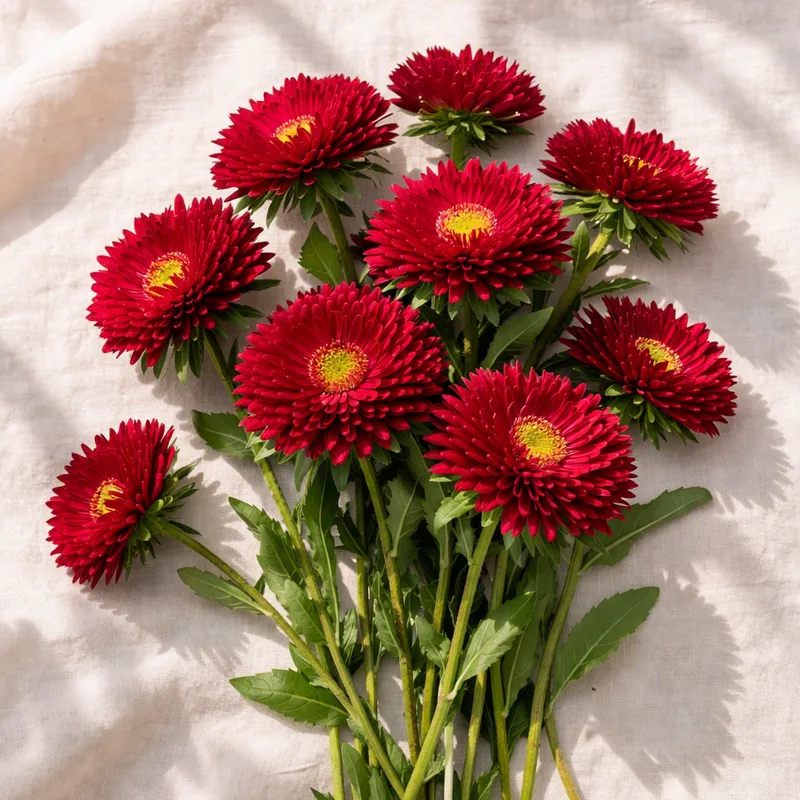 China Aster – Red – image 4