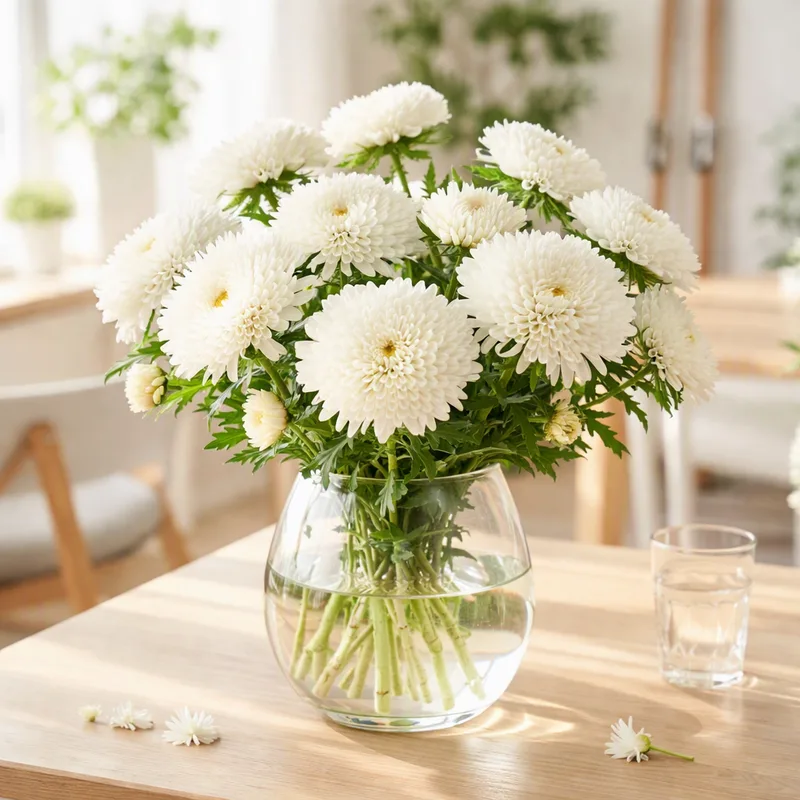 China Aster – White – image 2