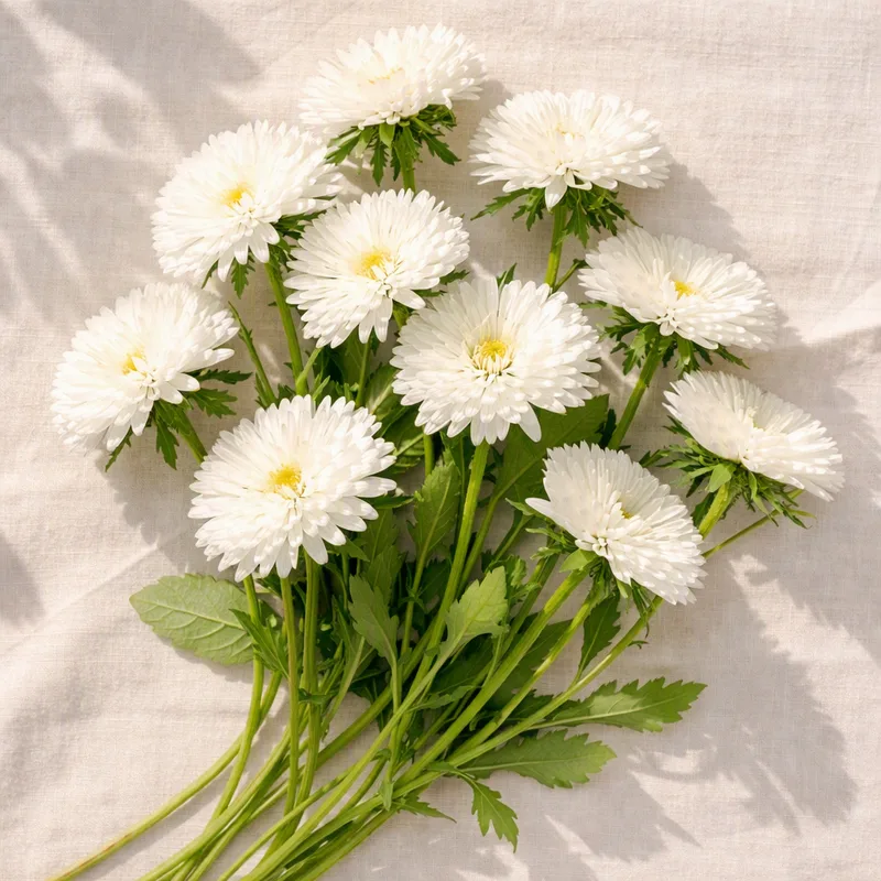 China Aster – White – image 4